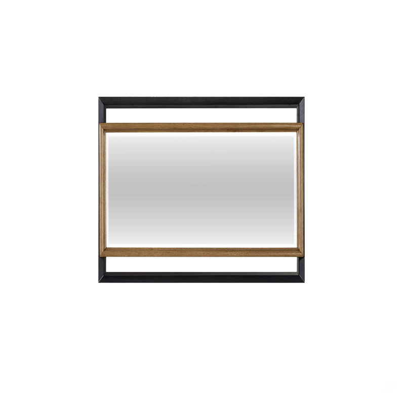 Miroir de paysage en métal