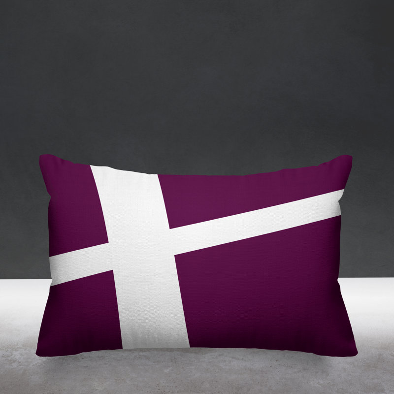 Coussin décoratif intérieur / extérieur Siddel, Mauve