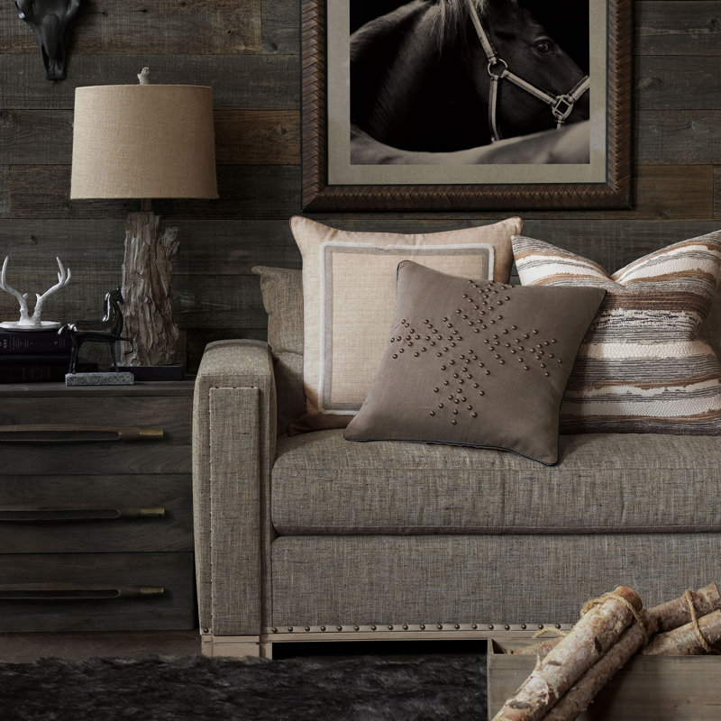 Bellingham Linen Square Pillow Cover & Insert