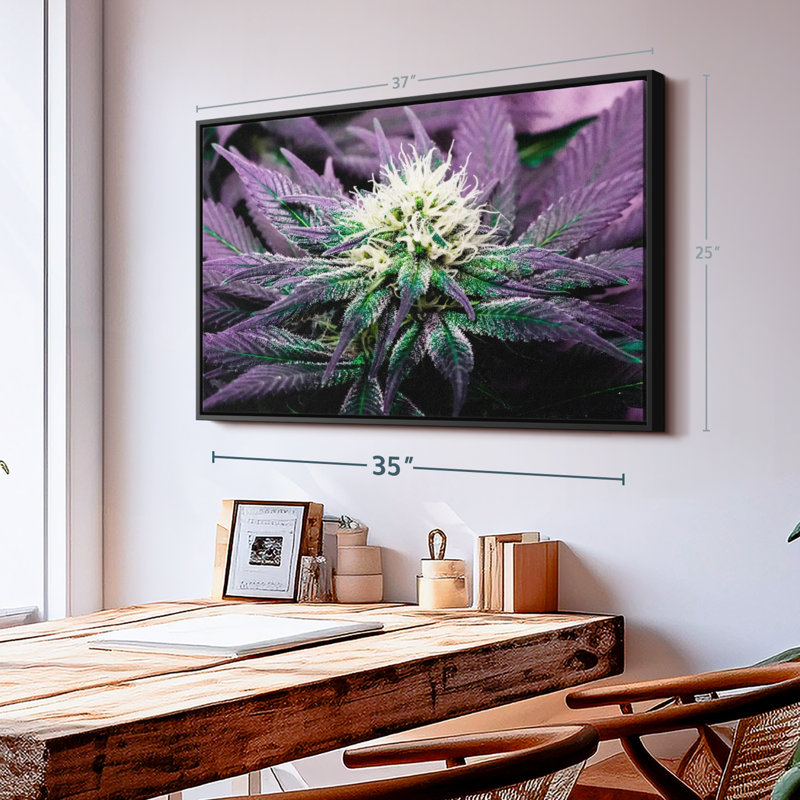 "Art mural plante de plante rare", H 13 po x l 9 po