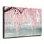 Impression sur toile encadrée en bois, "Blossoms Over The Snow", décoration murale unique et créative-88489627