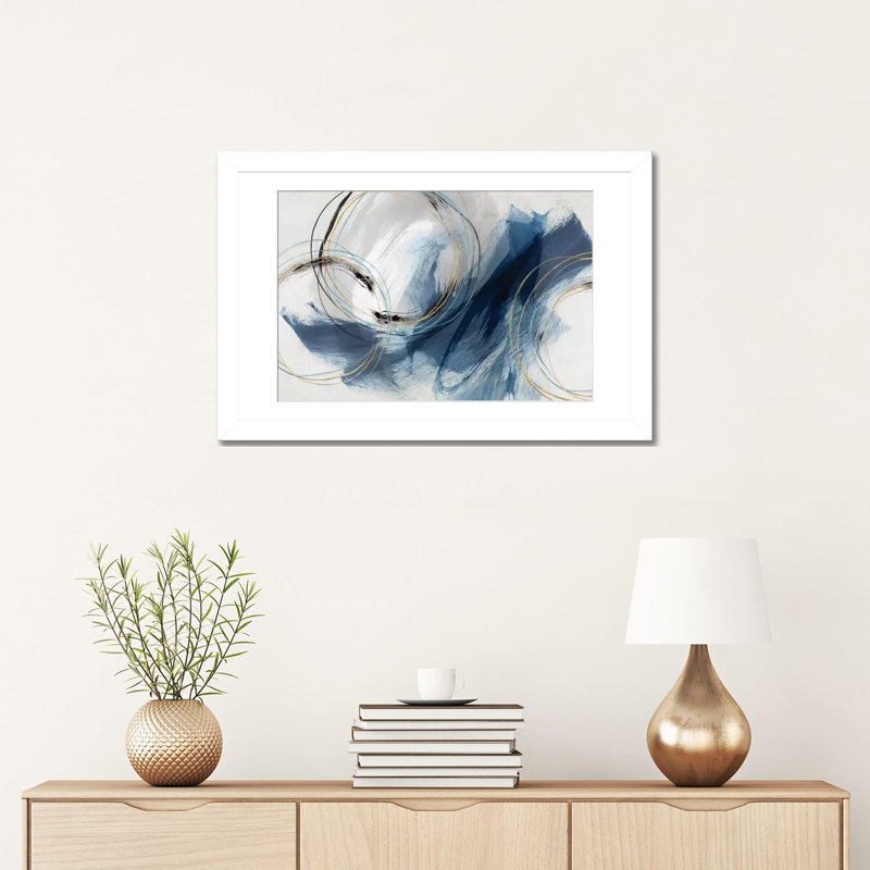 Detour by Isabelle Z Graphic Art Print, 24" H x 32" W, Framed Paper, White