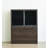 39.37" Brown Rectangular Solid + Manufactured Wood Sideboard