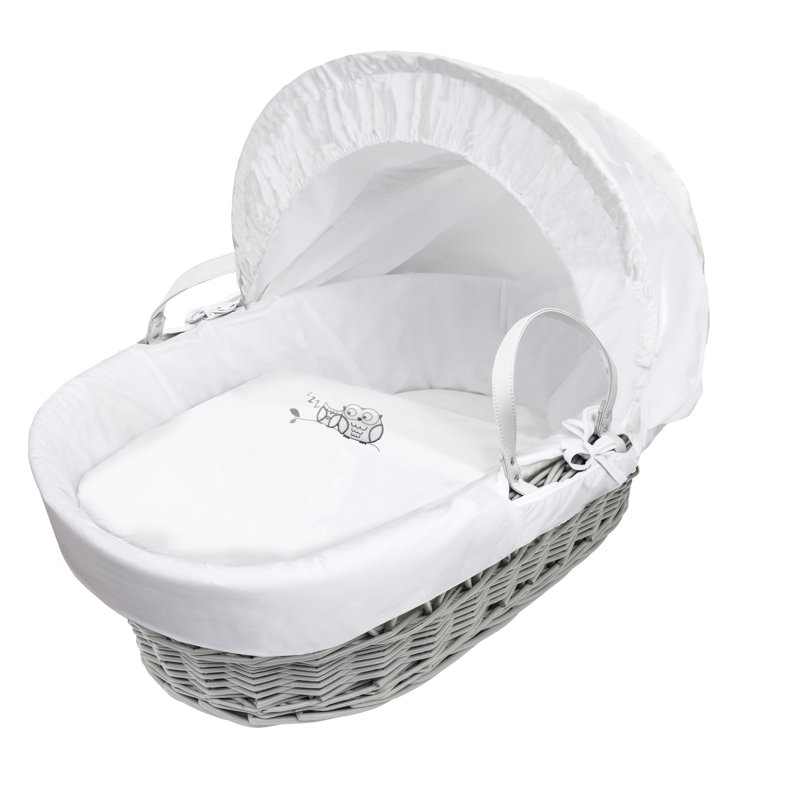 Moses Basket with Bedding with Mattress