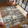 Santa Paula Abstract Ivory/Rust Area Rug