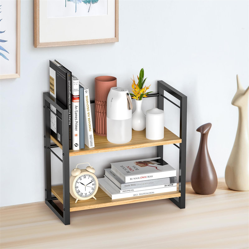 Desk Organiser, Black/Beige