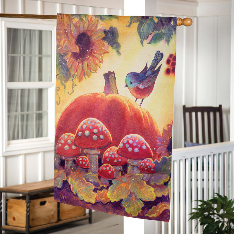 Autumn Light Suede House Flag