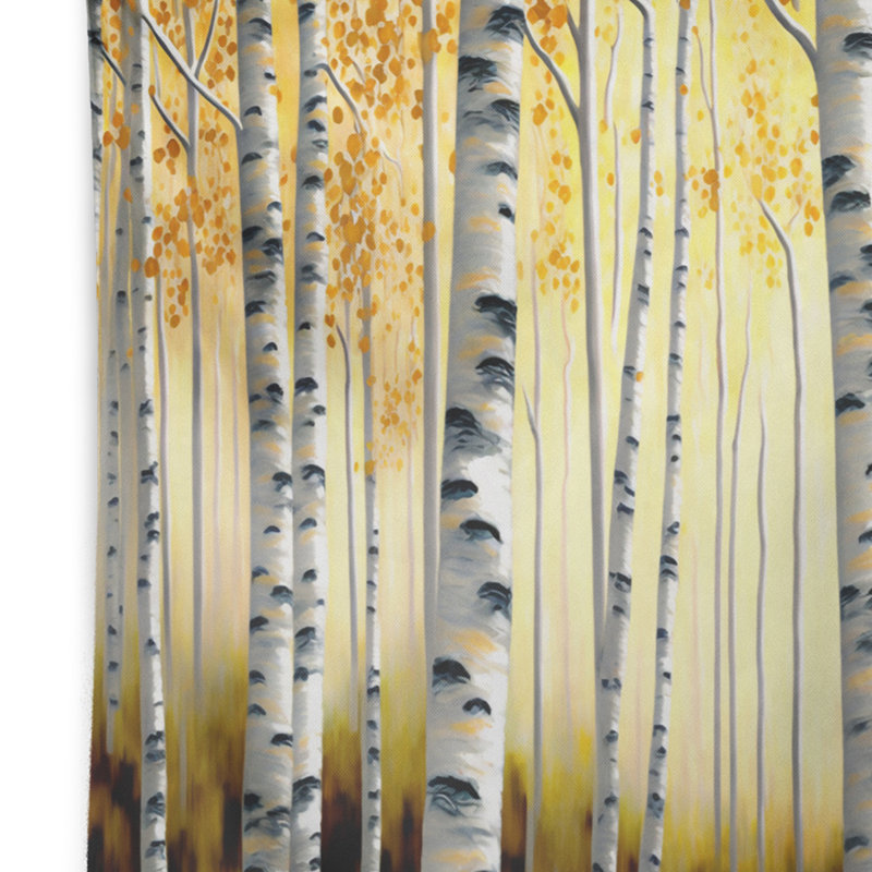 - Tapisserie murale paysage, H 32 po x l 39 po