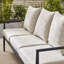 Azayla Outdoor 5 Seater Lounge Set - Modern Garden & Patio Metal Conversation Set (Cover Included)-1375258518