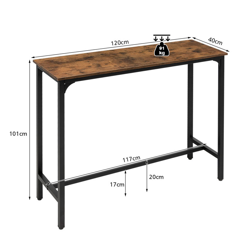 Adalinne 120cm Console Table