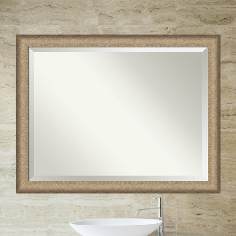 Miroir mural biseauté Gidja, 35 po x 45 po