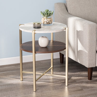 Table de bout avec rangement Trosper