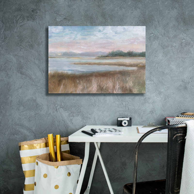 'Silver Waters' by Danhui Nai Canvas Wall Art