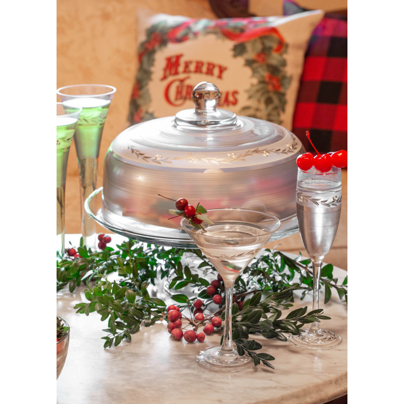 Pewter Vine Flute Set