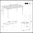 Rustic Style 6-Piece Dining Room Table Set With 4 Ergonomic Designed Chairs & A Bench (Walnut + Cottage White)-1573424240