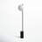 Vibi 66'' Aged Iron Floor Lamp