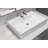 Cantrio SolidTech Matte White Acyrlic Composite Single Sink with 25" x 16.5" Dimensions