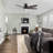 Gurdip 5-blade pull chain ceiling fan with light