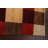 Checkered Gabbeh  Oriental Area Rug 5x9