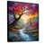 Black Floater Framed