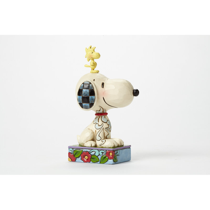 Figurine Peanuts par Jim Shore Snoopy & Woodstock