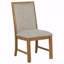 Ensemble de 2 chaises de salle à manger rembourrées