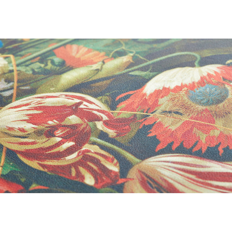 Katrisha Vinyl Floral Rectangle Placemat