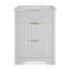 Meuble-lavabo de salle de bain cannelé, armoire autoportante de style maison de campagne avec 2 tiroirs coulissants et 1 tiroir rabattable-125772197-125772198