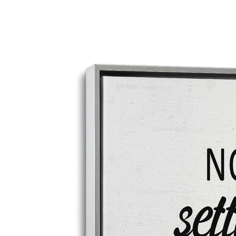 «Normal is alpaca» par Art, L 18 po x H 24 po, Argent, Toile avec cadre