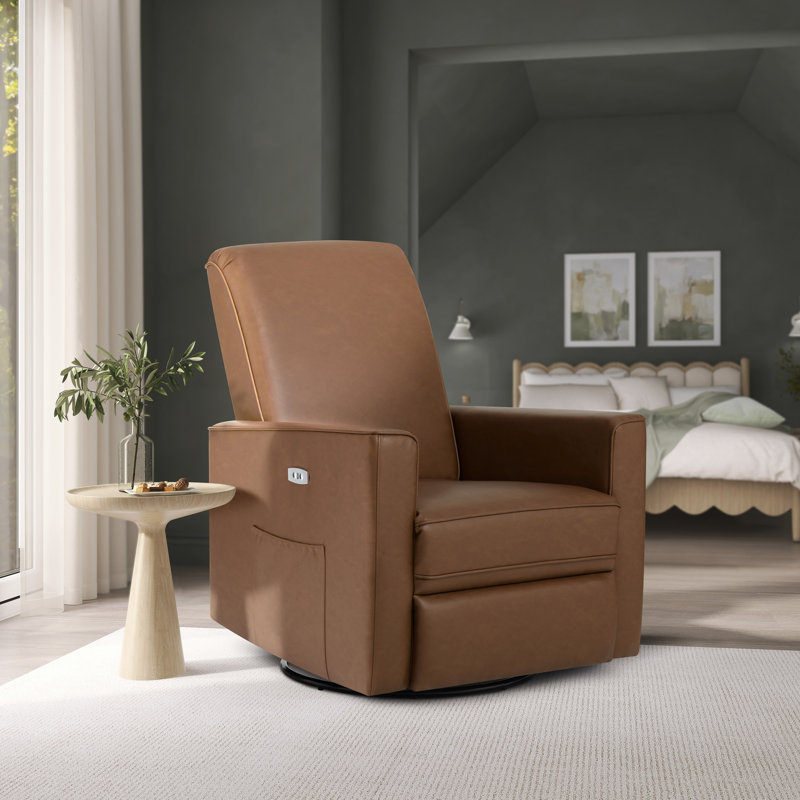 Evolur Harlow Deluxe Glider |Power Recliner| Rocker