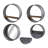 Farmhouse Round Wall Planter, 5 Piece