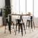 Devan Counter Stool with Metal Frame
