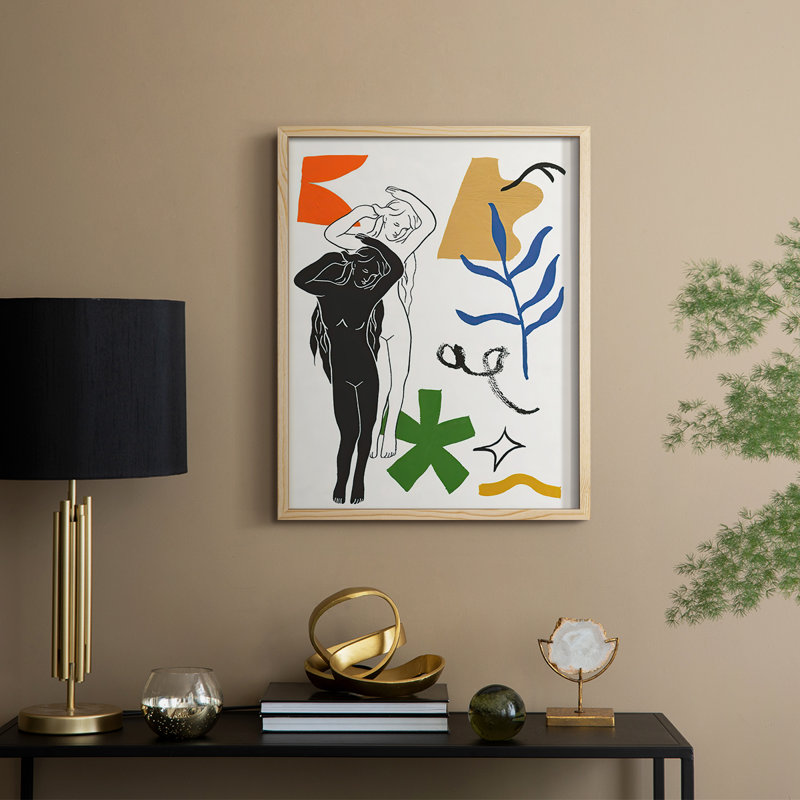Starry Venus I Framed Print - Solid Wood, 21" H x 17" W