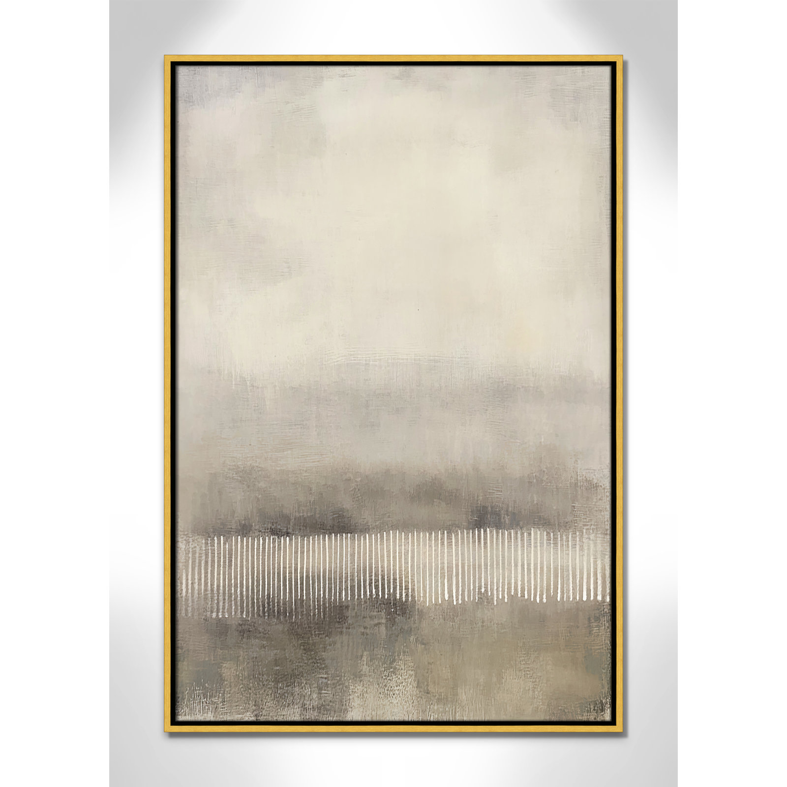 Balanced Silence I Print by Irena Orlov, 37.5" H x 25.5" W, Gold Floater