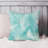 Abstract Cyan Geode Crystals Marble Agate Modern-145032427