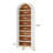 79.5" Tall Arched Bookshelf-492192287