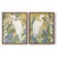Floral Egret I-Premium, reproduction encadrée prête à accrocher - aucun clou requis - aucun clou requis-1636789461-1636789463