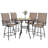 4 - Person Patio Dining Set with Square Table