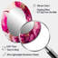 Serenity In Rasberry Blush V - Miroir mural moderne ovale-425820117