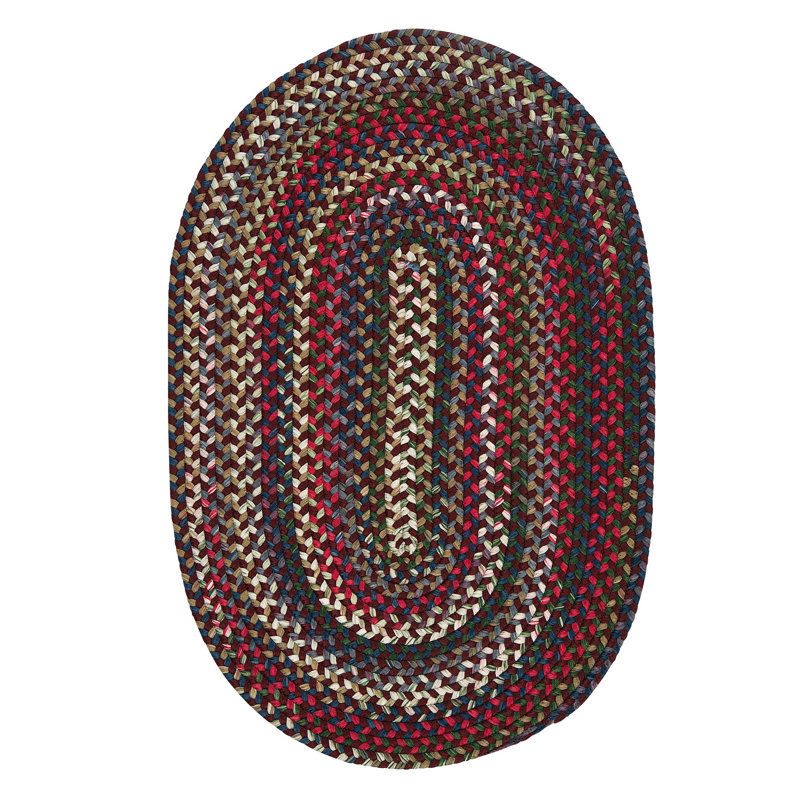 Tapis réversible Roxborough Park - rose ambre, Ovale 8 pi x 11 pi