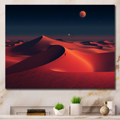 Red Desert Twilight Photo I - Art mural désert