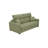 Bellinda Italian 81" Modern Stain and Abrasion Resistant Performance Fabric Queen Size Sleeper Square Arm Sofa Bed with Adjustable Headrests-59051729