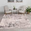 Tapis gris / noir en polypropylène tissé à la machine-182549740
