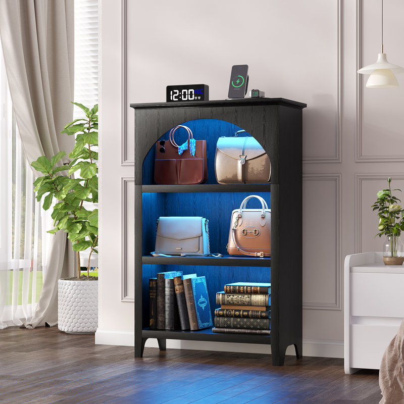 120.6cm H x 75cm W Bookcase, Black