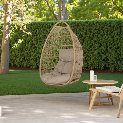 Chaise suspendue pliable, design moderne
