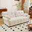 Canapé modulaire rembourré en chenille 2P + 3P-114281324