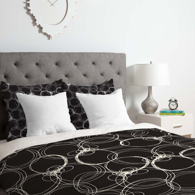 Ensemble de housse de couette cercles