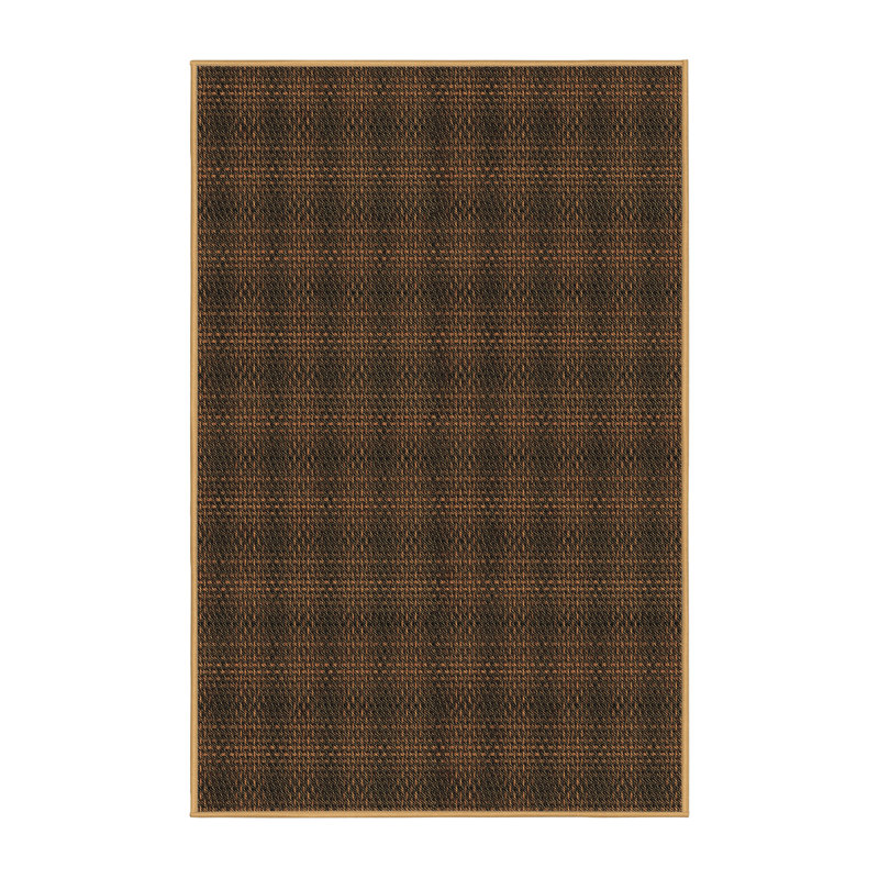 Performance Wool Plaid Indoor Rug, Rectangle 4' x 6'
