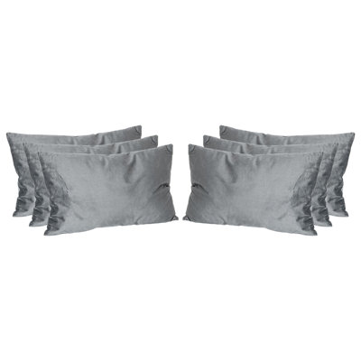 Colour Rectangular Lumbar Cushion with Filling