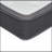 Pocket Spring Hybrid Bed In A Box Mattress, Plush Gel Memory Foam Mattress, White/Gray-1948584368